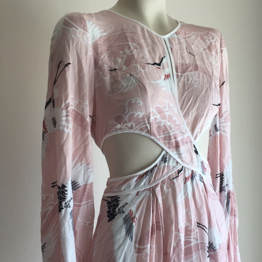 Pink Mini dress open sides NWT - Picture 2 of 4